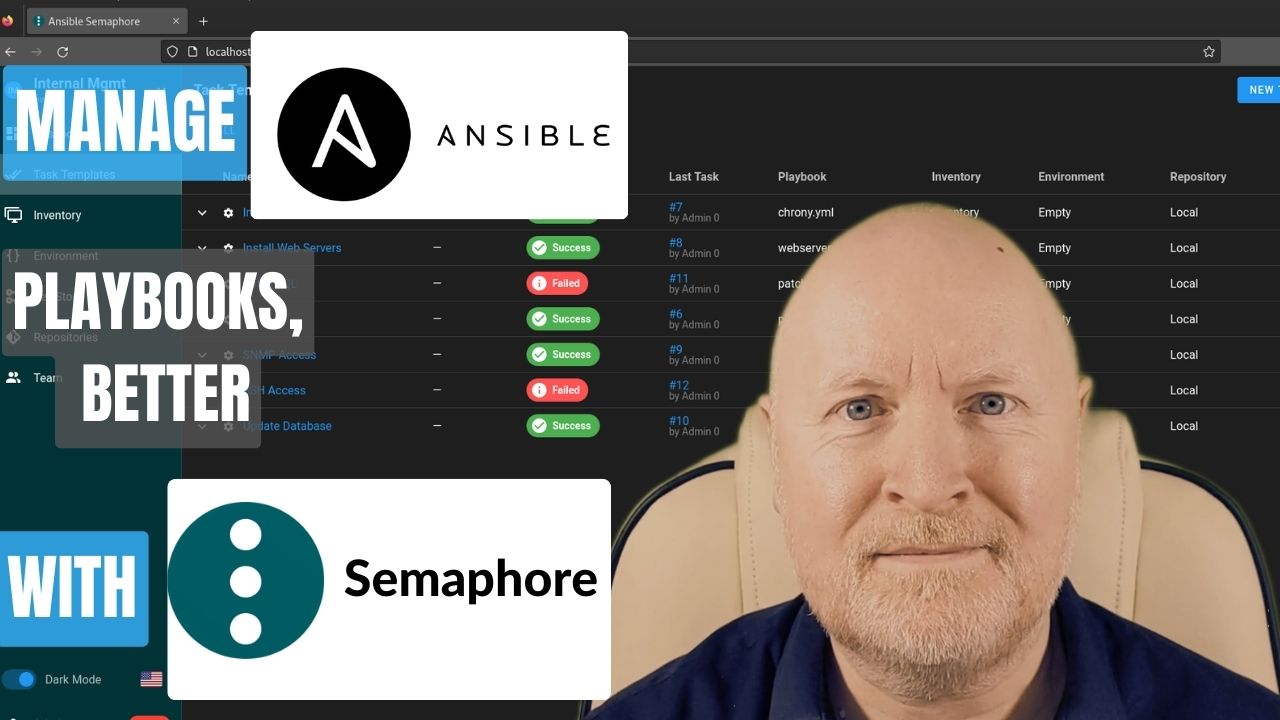 Manage Ansible Playboks With a GUI; Semaphore