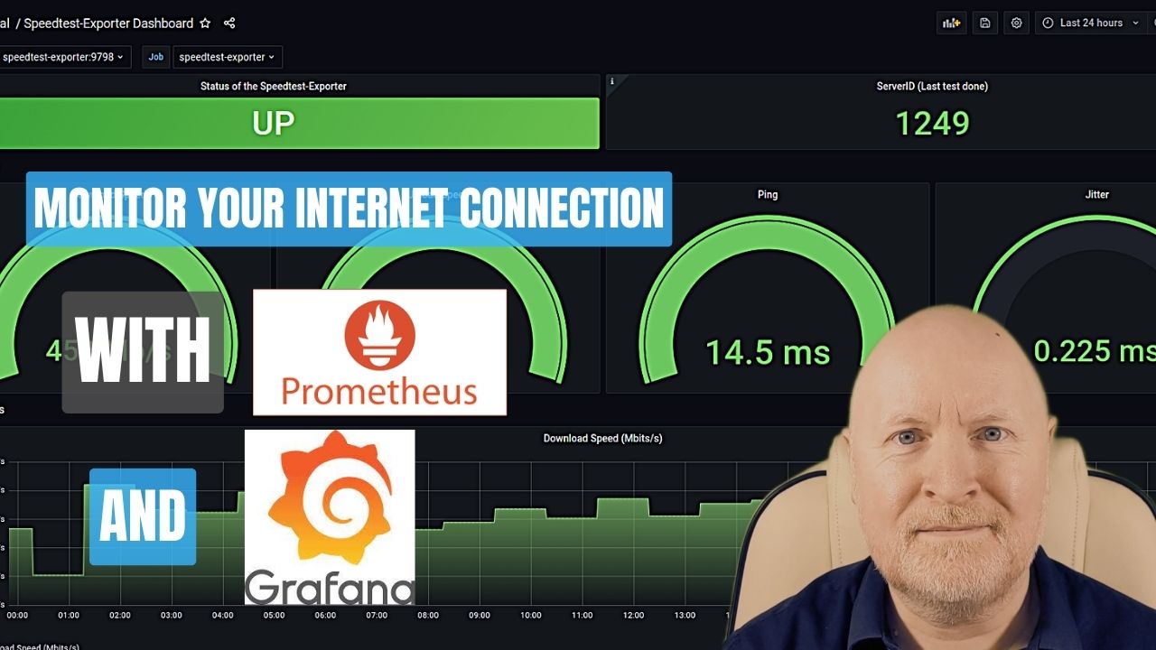 Monitor your Internet Connection With Prometheus And Grafana