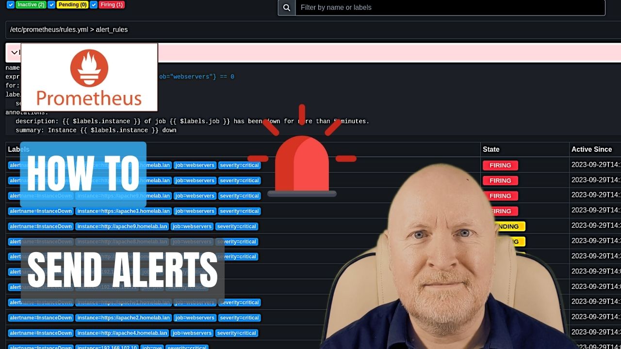 How To Send Alerts in Prometheus - Alertmanager